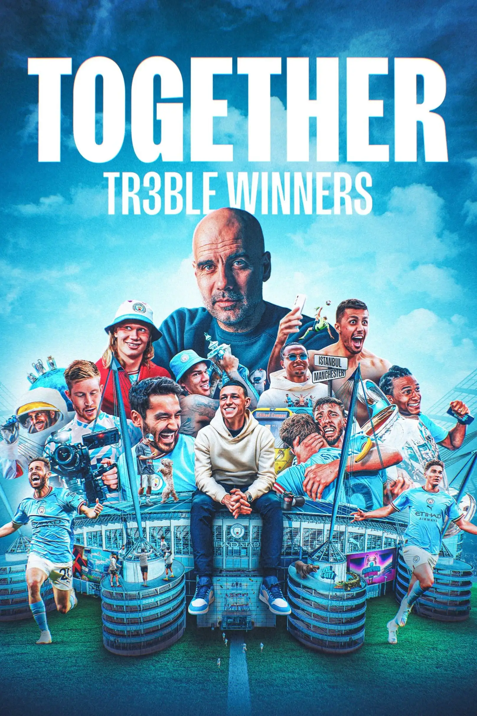 Together: Cú ăn ba của Manchester City